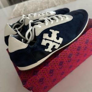 NWT Tory Burch Suede Shoes - Navy